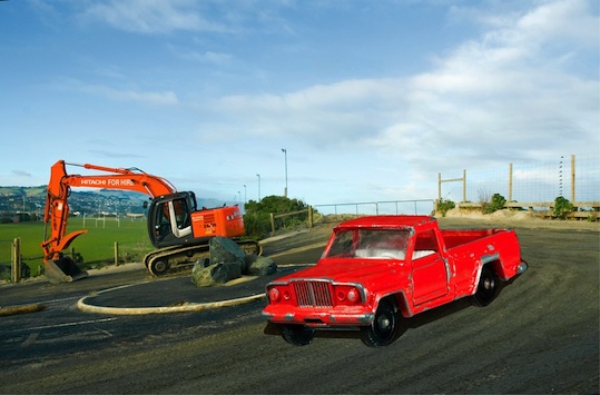 Michael O'Kane | Jeep-Pick-Up. | McATamney Gallery | Geraldine NZ