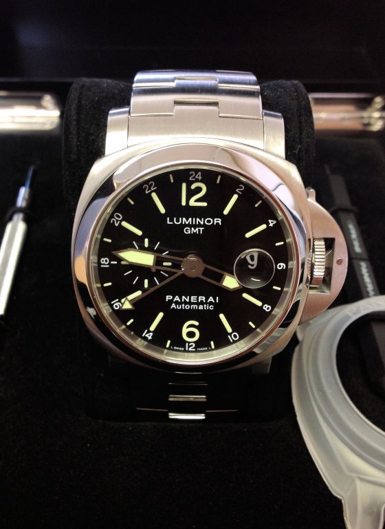 panerai replica watches luminor gmt 44mm