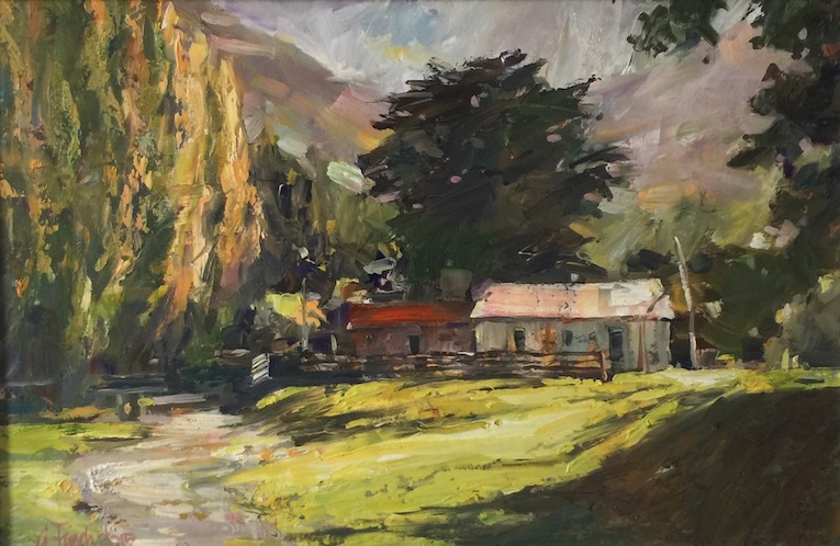 Grant-Finch-Sheds-in-Sun-oil-on-board.jpeg