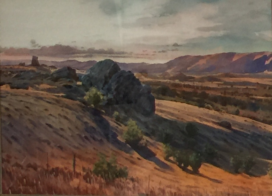 Richard-Bolton-Ophir| Watercolour | McAtamney Gallery and Design Store | Geraldine NZ