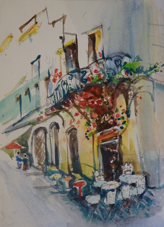 Susie-Millichamp| Bordeaux France | Watercolour | McAtamney Gallery and Design Store | Geraldine NZ